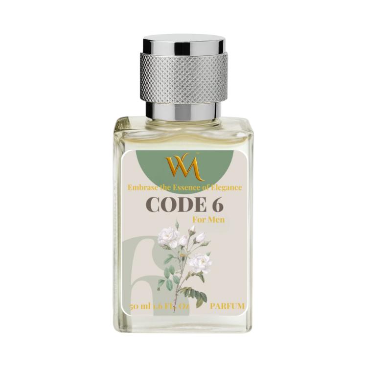 CODE 6 | 50 ml | Citrus Fruity Fragrance - Image 2