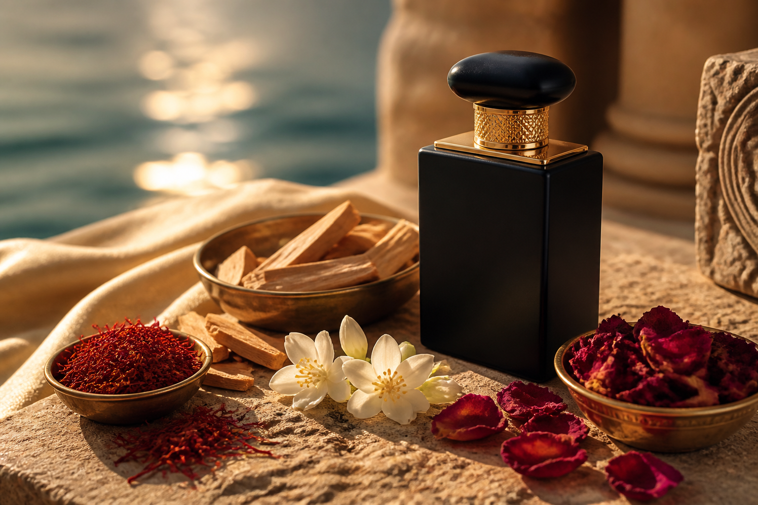 Venus Maris luxury perfume bottles